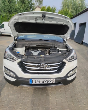 Hyundai Santa Fe cena 52500 przebieg: 109000, rok produkcji 2013 z Lublin małe 436